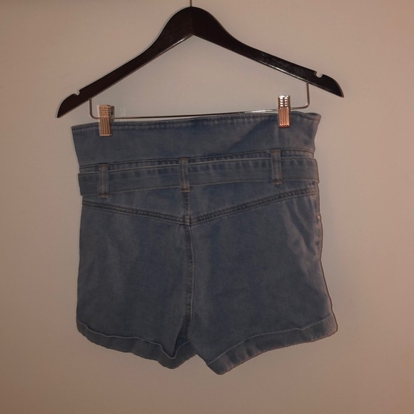 High Waisted Jean Shorts - Picture 2 of 2